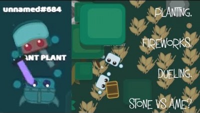 STONE VS AME, MAKING A HUGE BREAD FARM (STARVE IO)