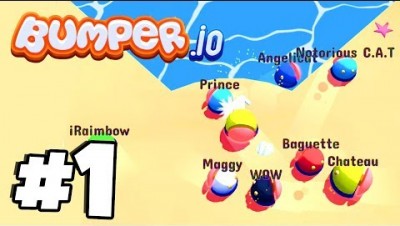 SUPER ADDICTIVE NEW .io Game | Bumper.io Part 1 (IOS/Android) | New Agar.io / Slither.io Game