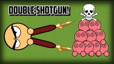 Surviv.io DOUBLE SHOTGUN DESTRUCTION!! 10 KILLS BATTLE ROYALE GAMEPLAY // Best New .io game