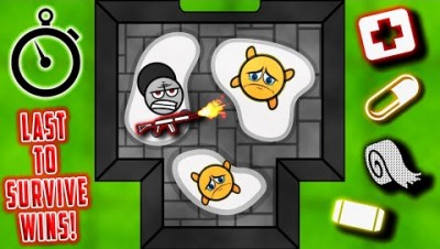 Surviv.io Last to Survive the SNOW BUNKER, WINS! (Winter Challenge)