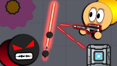 Surviv.io LIGHTSABER - Is This The Most Powerful New Melee Weapon!? (Survivio Lasr Swrds Update)