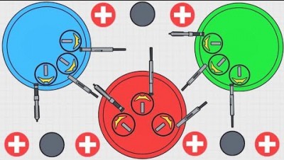 Takepoint.io - Total Server Domination - 123 Kills (Diep.io + Gats.io)
