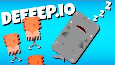 The Amazing Sleeper Shark! - Deeeep.io Gameplay