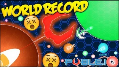 THE BIGGEST HOOK EVER IN PUBLE.IO!!! NEW WORLD RECORD? ⭐ BRAND NEW IO (Puble.io)
