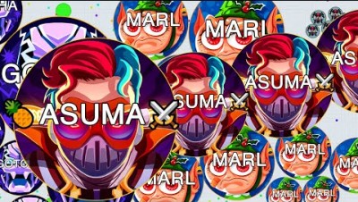 The ULTIMATE Agario Doublesplit? Agar.io Gameplay with @Marl Uncut