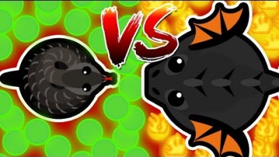 TOXIC SNAKE COBRA vs HUGE FIRE DRAGONS! (New poisonous animals) (Mope.io New update)
