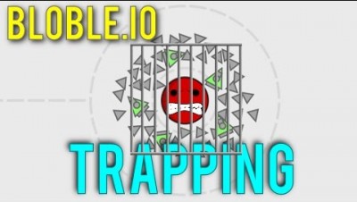 Trapping Players in Bloble.io! Bloble.io New Minigame Trolling!