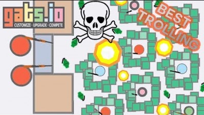 TRAPPING PLAYERS IN GATS.IO!?!? | TROLLING PEOPLE AS THEY SPAWN IN!! || Gats.io funny trolling