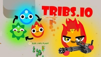 Tribs.io New Io Game Fire Tribe Gameplay