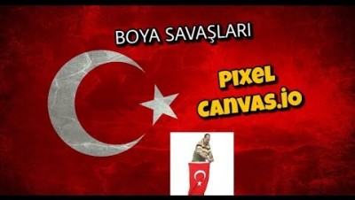 Ülkeler Arası Boya Savaşları !!  -  PixelCanvas İO