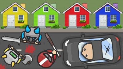 В ГОРОДЕ НЕ БЕЗОПАСНО! Foes.io