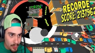 Void.io - ENGOLI PRÉDIOS GIGANTES // RECORDE NOVO HOLE.IO ‹ AbooT ›