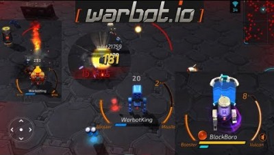 WARBOT.IO - Robots Battle & Upgrades & Epic Gameplay & Rank no.1