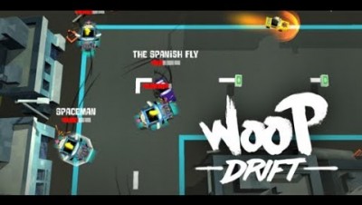 woopdrift.io - тачки, вид сверху.