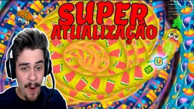 Wormate.io - A MAIOR ATUALIZAÇÃO DO WORMATE // NOVAS SKINS E NOVAS POÇÕES (NEW UPDATE) ‹ AbooT ›