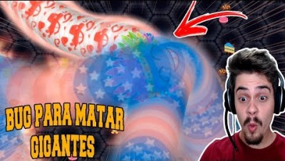 Wormate.io - BUG DO WORMATE PARA MATAR GIGANTES // USEI HACK?? (APRENDA A FAZER) ‹ AbooT ›