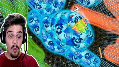 Wormate.io - COMPREI O ITEM MAIS CARO DO JOGO E BATI RECORDE  // CLÃ [AB] DOMINOU #01 ‹ AbooT ›