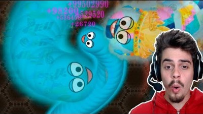 Wormate.io - FINGI SER NOOB NO WORMATE E FIZ A MELHOR JOGADA ‹ AbooT ›