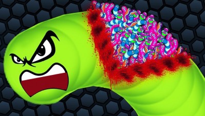 WORMATE.IO - МАСТЕР ГИГАНТ vs 27722227 НУБОВ! ТРОЛЛИНГ ИГРОКОВ БЕЗ ЧИТОВ! WORMAX.IO + SLITHER.IO