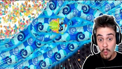 Wormate.io - NOVO RECORDE EM PRIMEIRO LUGAR (FIQUEI GIGANTE)  #02 ‹ AbooT ›