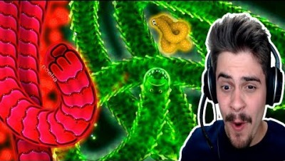 Wormax.io - MINHOCA JACARÉ GIGANTE!! (Slither.io + Wormate.io)  ‹ AbooT ›