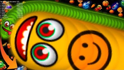 SLITHER.IO/DIEP.IO Invisible Skin - Trapping Worms - Trolling // Mod…
