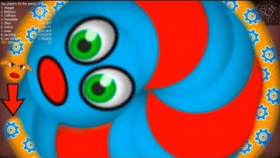 WormsZone.io What happended On My 5,820,000+ Length? !FUNNY! #40