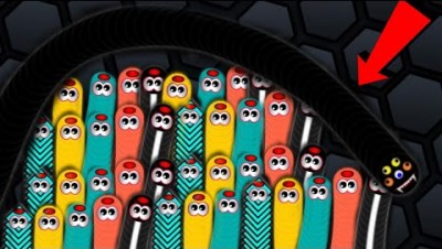 Wormzone.io Mobile A.I. - INVISIBLE SNAKE VS 999 BOTS //Worms Zone io Best Gameplay! #4