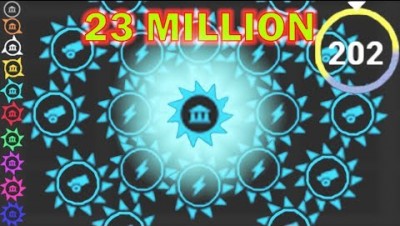 YORG.io - Full Tier 11 Base - Reaching Wave 202 (23 Million Score)