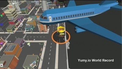 Yumy.io [Hole.io] World Record +2,300