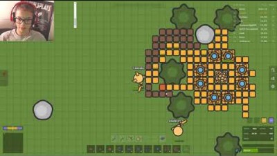 ZOMBS.IO HACKER DESTROYS EVERYTHING ! BEST 4 PLAYER AFK BASE